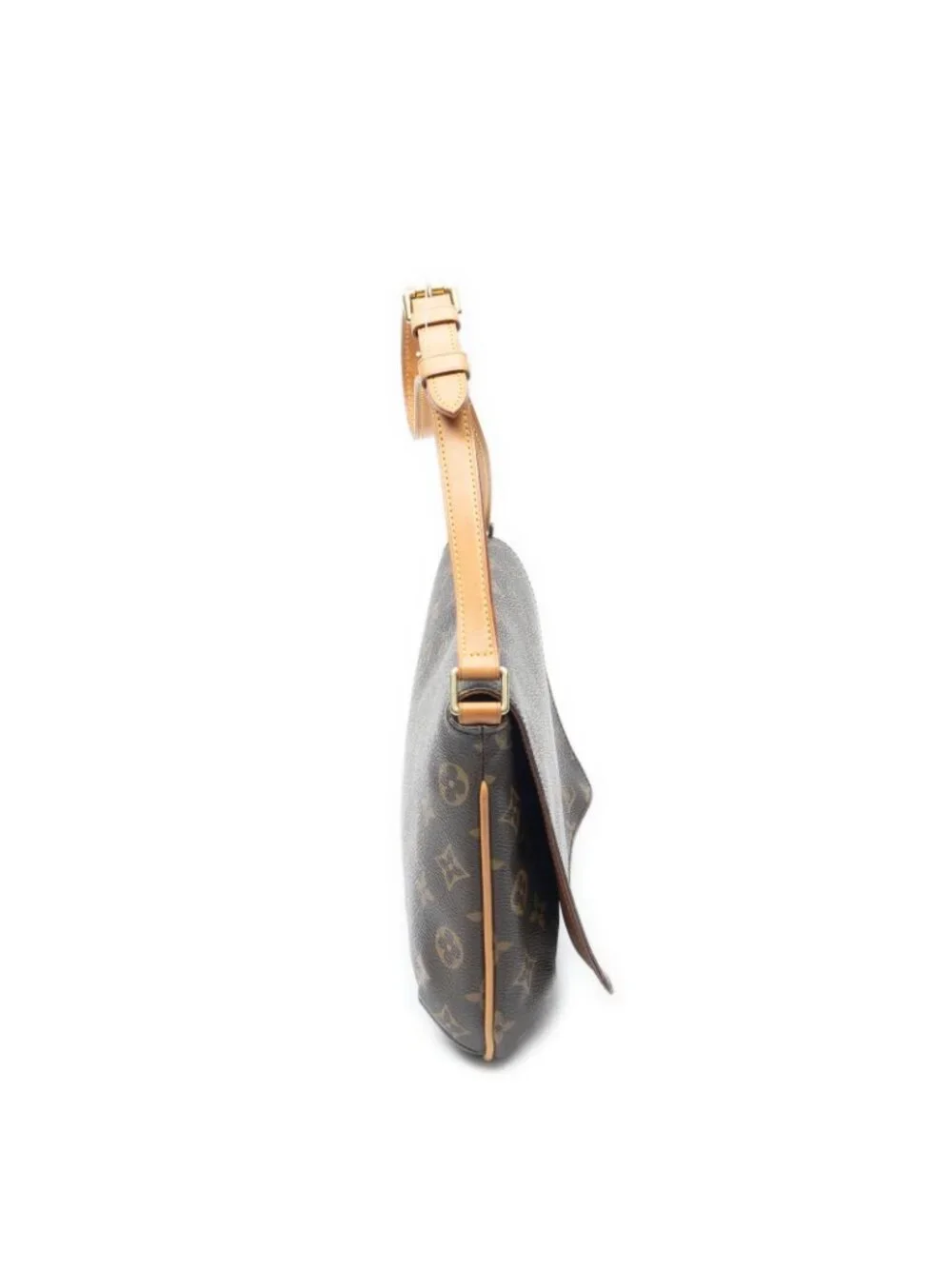 Louis Vuitton Musette Tango Brown Monogram Canvas Crossbody